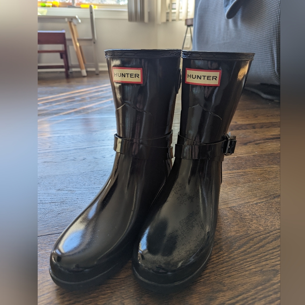 Hunter rain boots